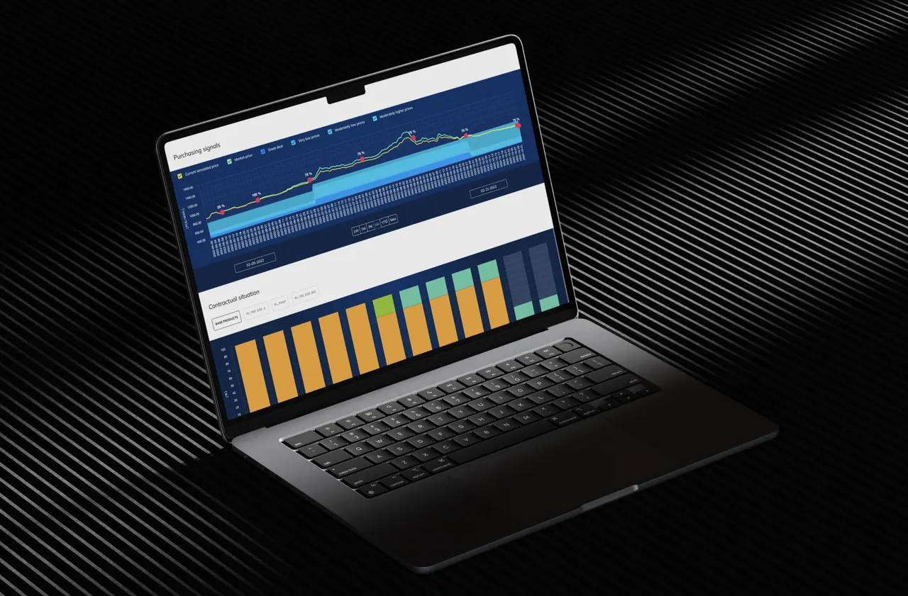 Enerace - Custom-Made SaaS Web Application for Energy Trading