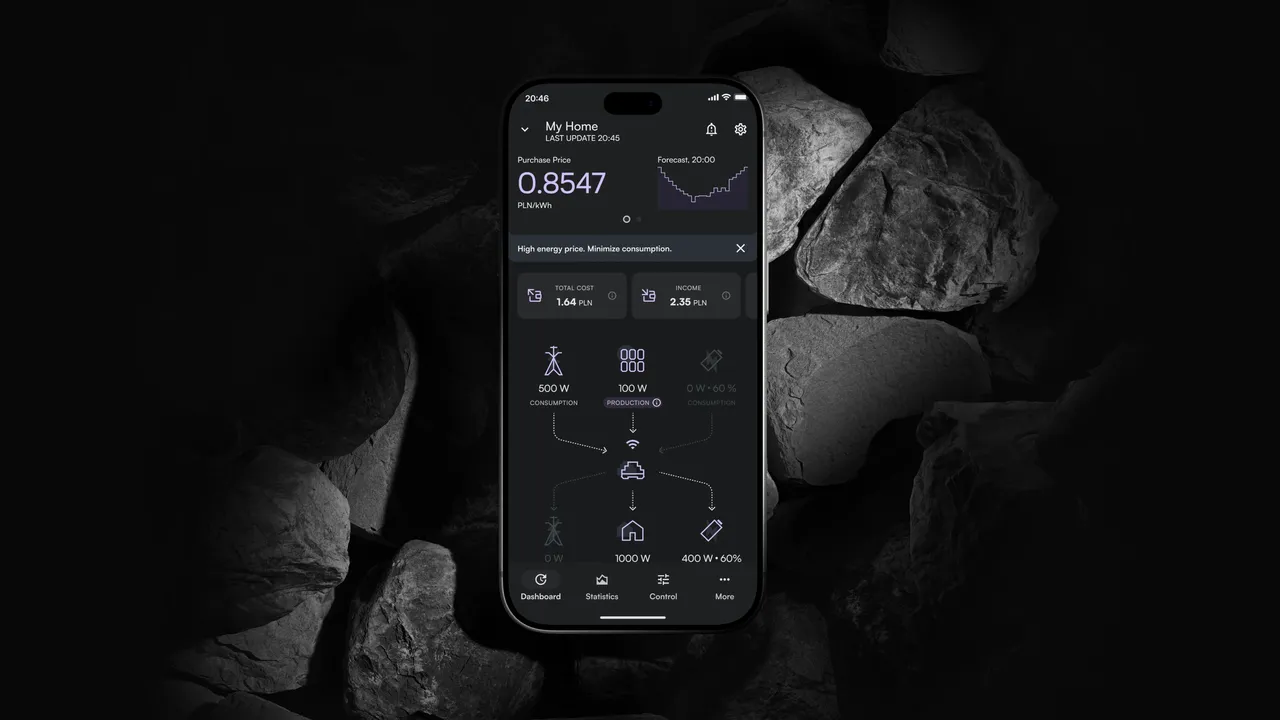 Zeronest - Solar Panel Monitoring App with Automated Battery Management